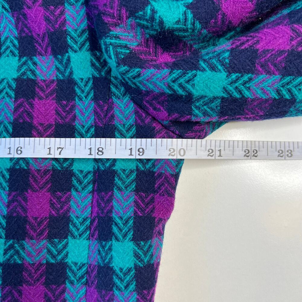 Pendleton Women's Jacket 100% Virgin Wool Purple … - image 8